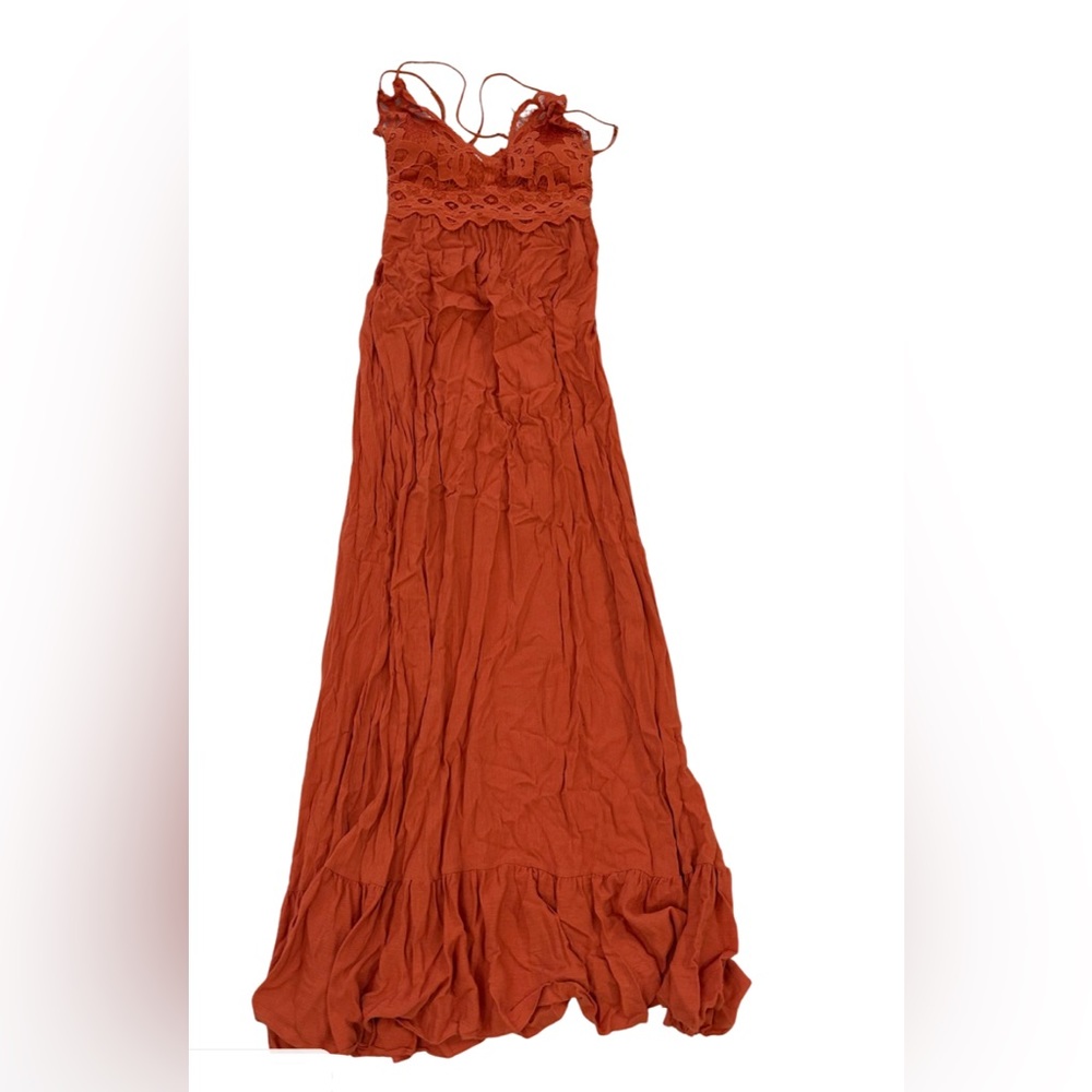 Rue21 Maxi Orange Dress XS